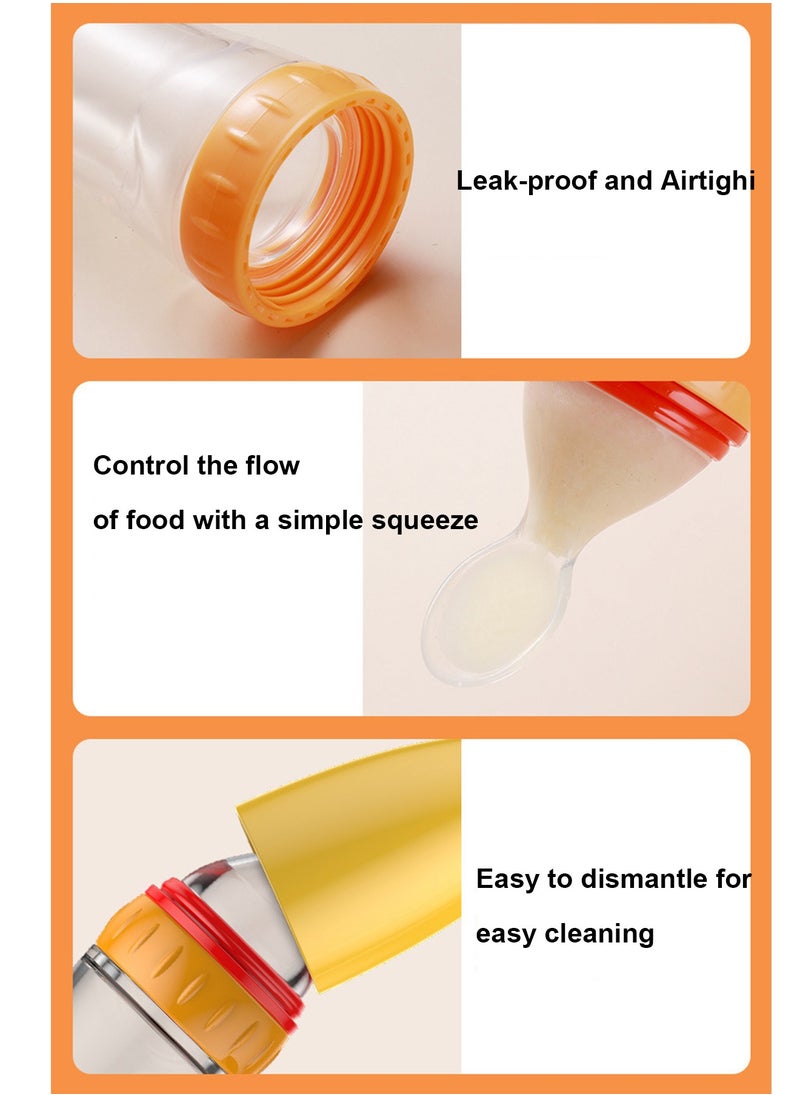 Generic - 4-in-1 Silicone Baby Feeder And Cleaner Set For 6 Months+ Silicone Pouch Kid Toothbrush Food Grade Soft Silicone Whole-Mouth-Baby-Toothbrush for Kids Pacifier Teething-Infant-to-Toddler Training Toothbrush - Image 1