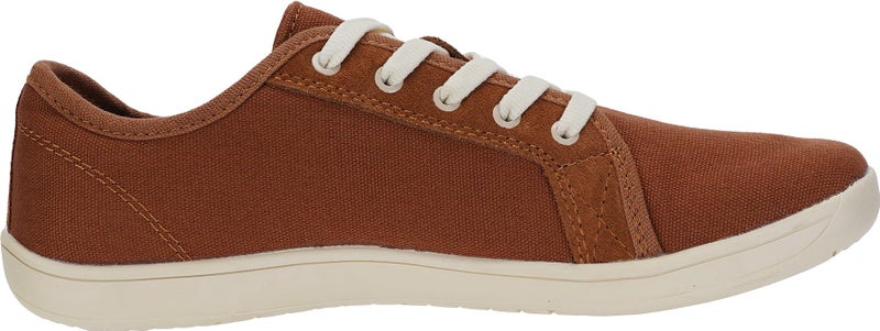 WHITIN Men's Canvas Barefoot Shoes | Wide Toe-Box | Zero-Drop Sole Size 10 Brown Beige 44 - Image 4