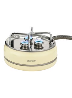 GREEN LION Camping Stove Orbit Flame 3 Burner / Compact / Travel Friendly / 15kg Load Capacity Three Burner for Various Cookware Sizes for Adventurers/Campers and Outdoor Enthusiasts - Beige  - Image 1