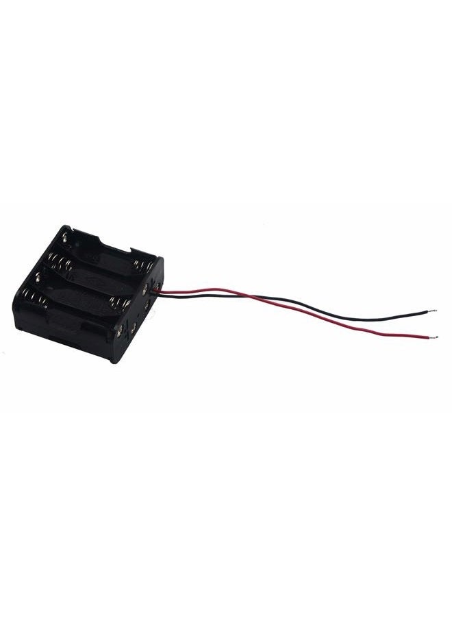 LAMPVPATH (Pack of 2) 8 AA Battery Holder, 12v AA Battery Holder, 8 AA Battery Holder With Leads-Double Layers Battery Holder(Each layer loads four aa batteries) - Image 3