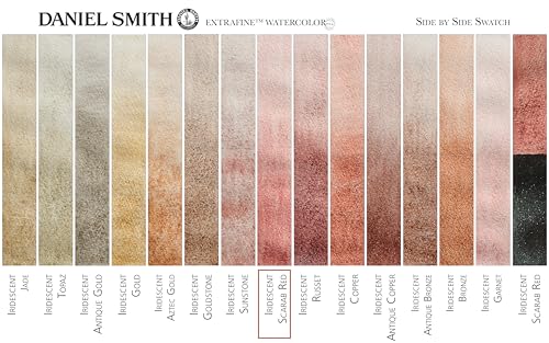 Daniel Smith Extra Fine Watercolor Paint, 15ml Tube, Iridescent Scarab Red, 284640021 - Image 4