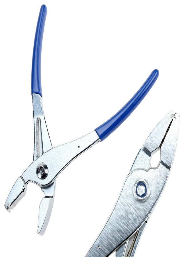 QWORK Multi-Directional Hose Clamp Pliers for Secure Fuel Line and Radiator Hose Clamping - Image 5