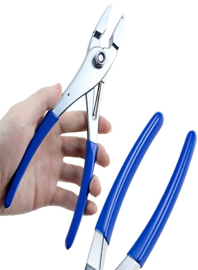 QWORK Multi-Directional Hose Clamp Pliers for Secure Fuel Line and Radiator Hose Clamping - Image 3