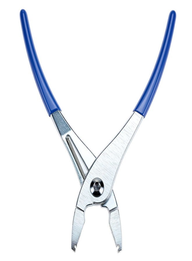 QWORK Multi-Directional Hose Clamp Pliers for Secure Fuel Line and Radiator Hose Clamping - Image 2