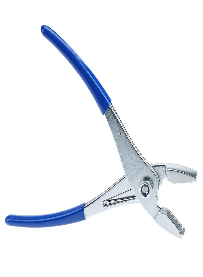 QWORK Multi-Directional Hose Clamp Pliers for Secure Fuel Line and Radiator Hose Clamping - Image 1