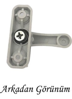 Glaswen 5 Pcs Security Lock Baby Child PVC Door Window Safety Lock Latch Glass Burglar Lock White  - Image 2