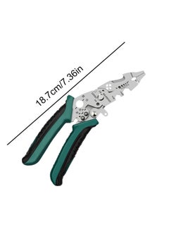 Generic Wire Stripper Cutter, Multi-Function Wire Stripping Tool, Professional Handle Design Wire Cutter, Universal Wire Cutters and Crimping Tool, Multifunctional Electrician Pliers for Crimping, Cutting  - Image 2