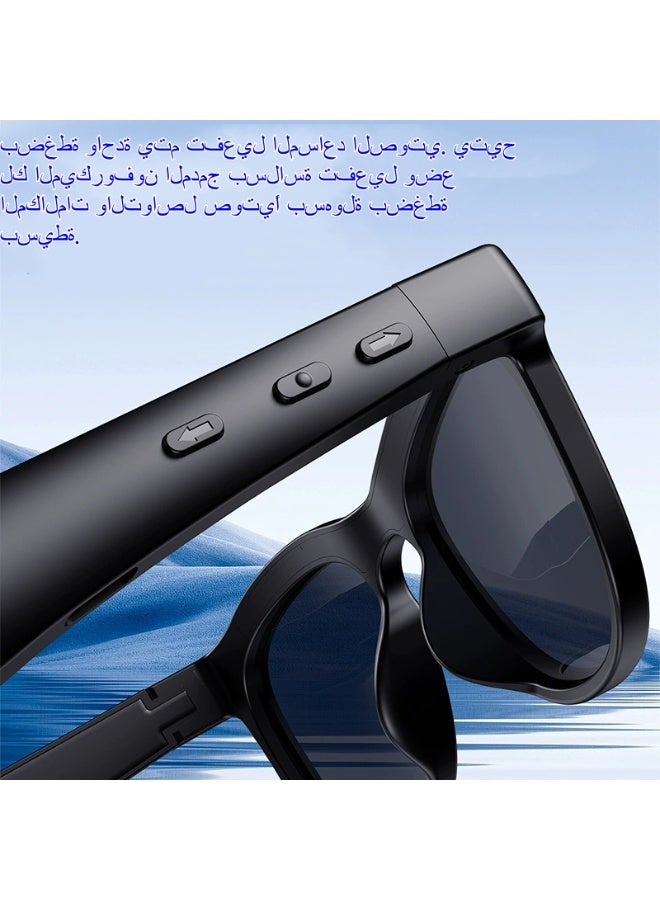 GALUIN G75 Wireless Bluetooth Smart Sunglasses, powered, for Business and Cycling, with Call Function - Image 5
