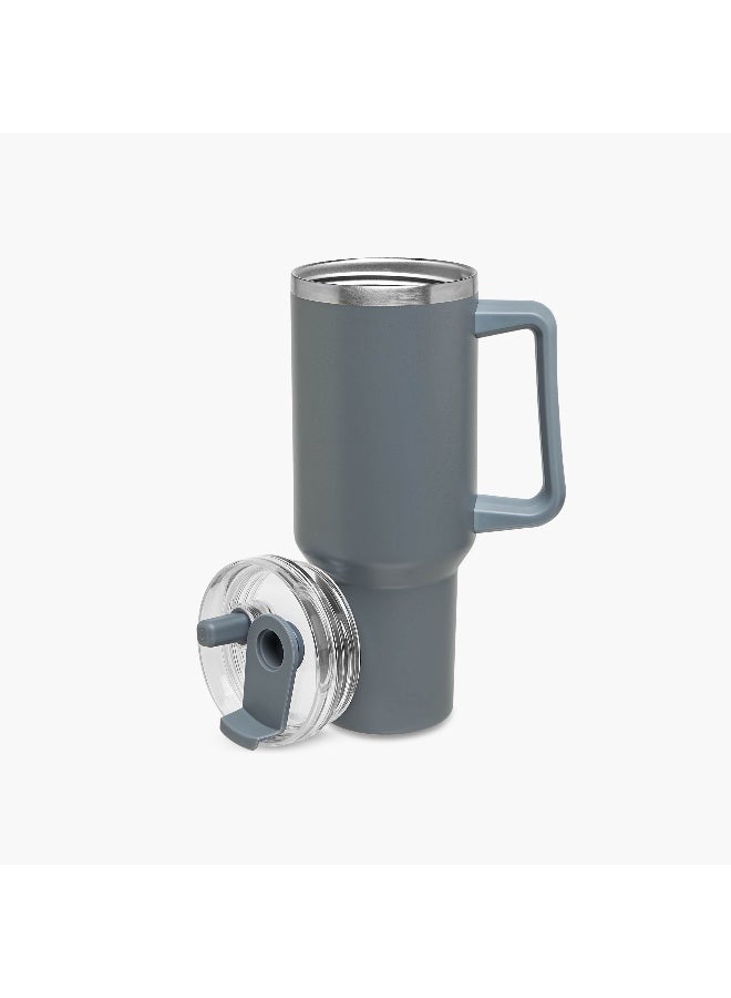 LIFESTYLE Solid Insulated Tumbler with Handle - 1.2 L for Men - Image 2