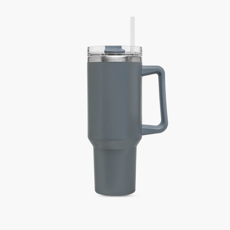 LIFESTYLE Solid Insulated Tumbler with Handle - 1.2 L for Men - Image 1