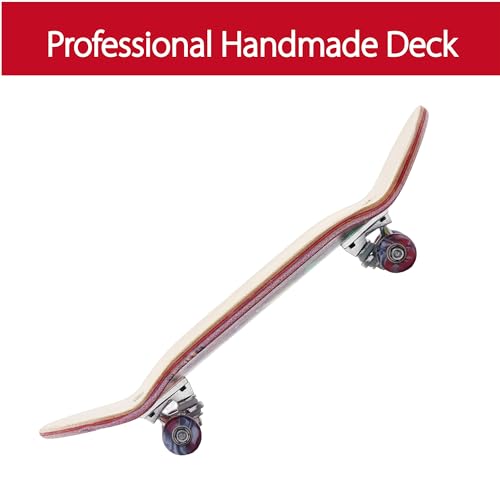 RACOFSB Pro Fingerboard 34mm Wooden Board Professional Finger Skateboard Trucks CNC Swirl Wheels (Hamburg) - Image 3