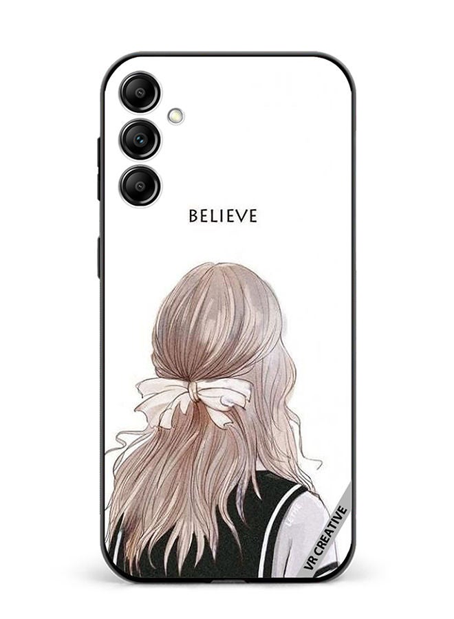 VR CREATIVE Protective Case Cover For Samsung Galaxy M54 Believe With Girl Design Multicolour - Image 1