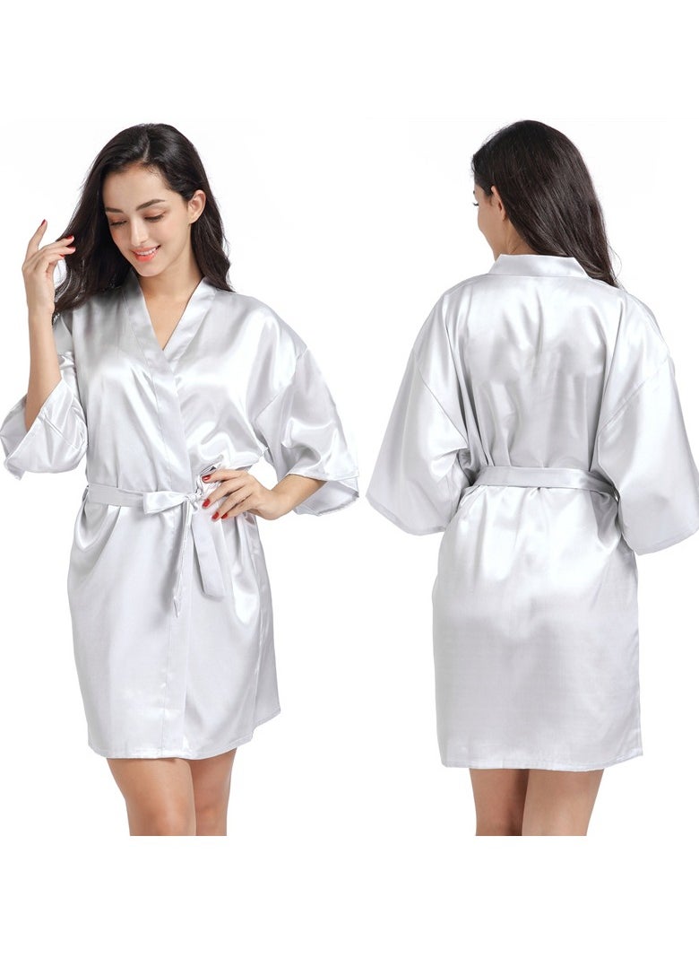 Generic Women Cardigan Bathrobe 