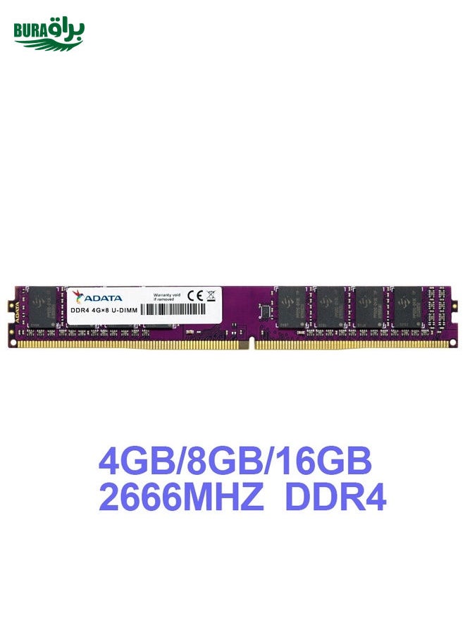 BURAQ ADATA DDR4 2666 Desktop Computer Memory Module, Memory Capacity: 8GB  - Image 2