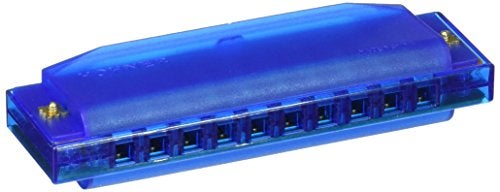 Hohner Clearly Colorful Translucent Harmonica Blue - Image 1