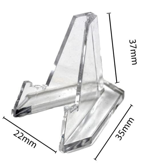 Mridshala Plastic coin display stand 10 Pc - Image 2