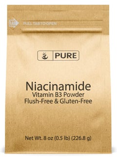 PURE ORIGINAL INGREDIENTS Niacinamide (8Oz) Flush-Free Vitamin B3 Powder, Dietary Supplement 