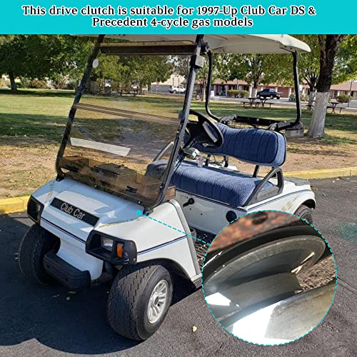 10L0L Secondary Driven Clutch 101834001 5701 Replacement for Club Car DS & Precedent 4-Cycle Gas Golf Cart 1997-2018, Carryall Turf XRT 1997-up, Pioneer 2001-2004 - Image 5