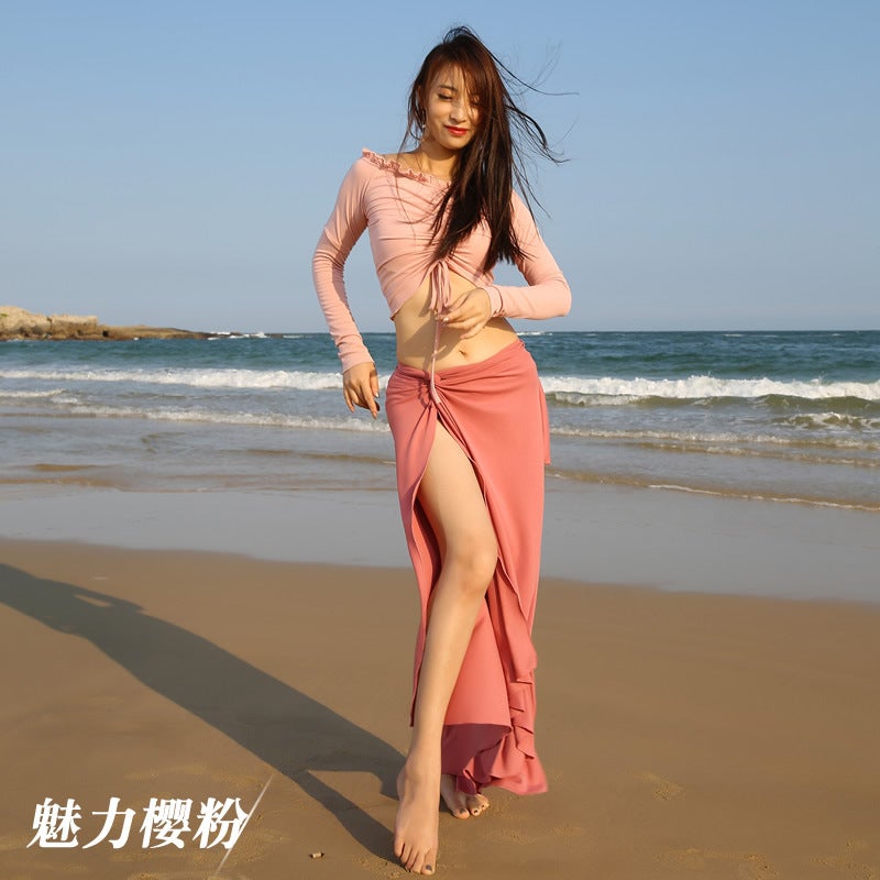 Dancer Belly Dance Oriental Dance Suit Belly Dance Clothing Belly Dance Clothing New S252 Q3106 - Image 1