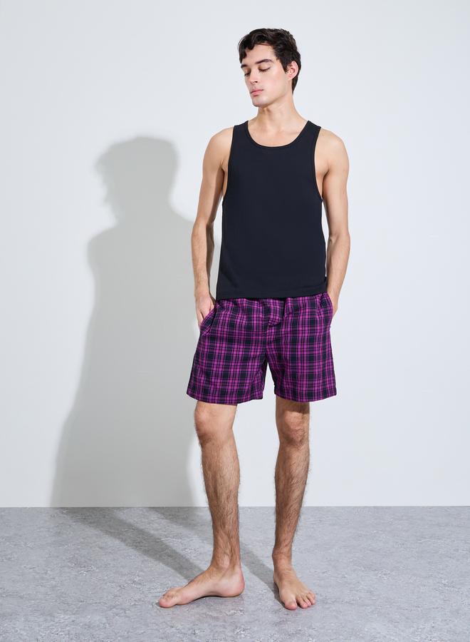 Styli Pack of 2 - Checked Cotton Boxer - Image 3