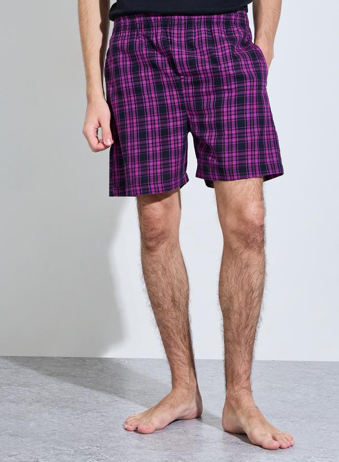 Styli Pack of 2 - Checked Cotton Boxer - Image 2