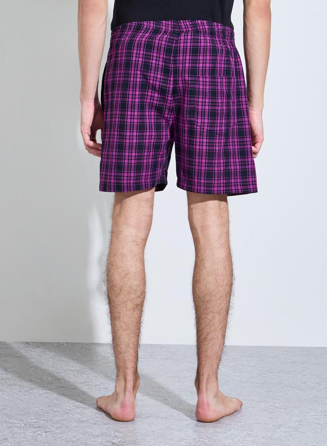 Styli Pack of 2 - Checked Cotton Boxer - Image 5
