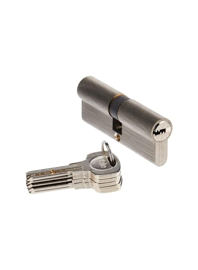 Yale 10 1072 4040 00 22 11 1000 Series Emergency Clutch Double Euro Profile Cylinder 40Mm Plus 40Mm Satin Nickel For Linus Smart Door Lock - Image 2