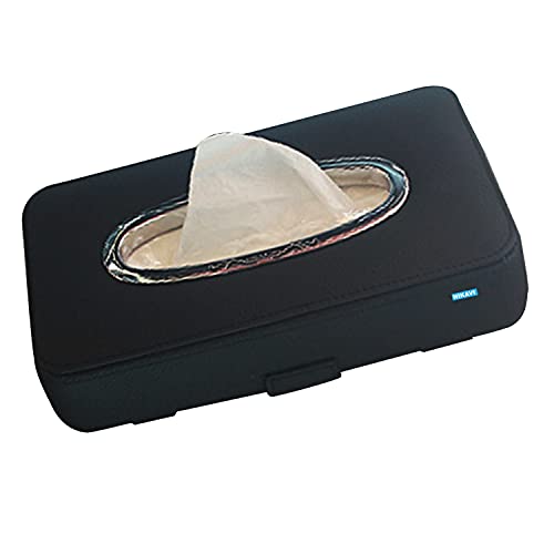 NIKAVI Premium Car Tissue Paper Holder (Mysterious Black) - Image 1