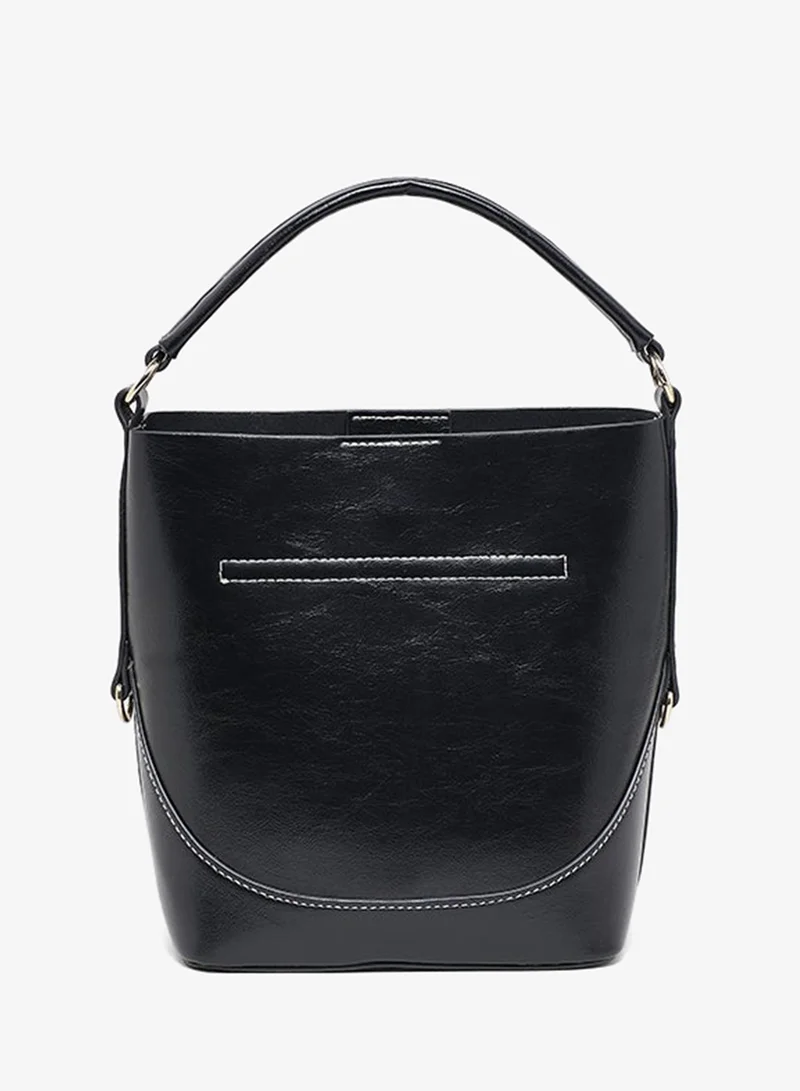 أر أند بي Textured Shoulder Bag