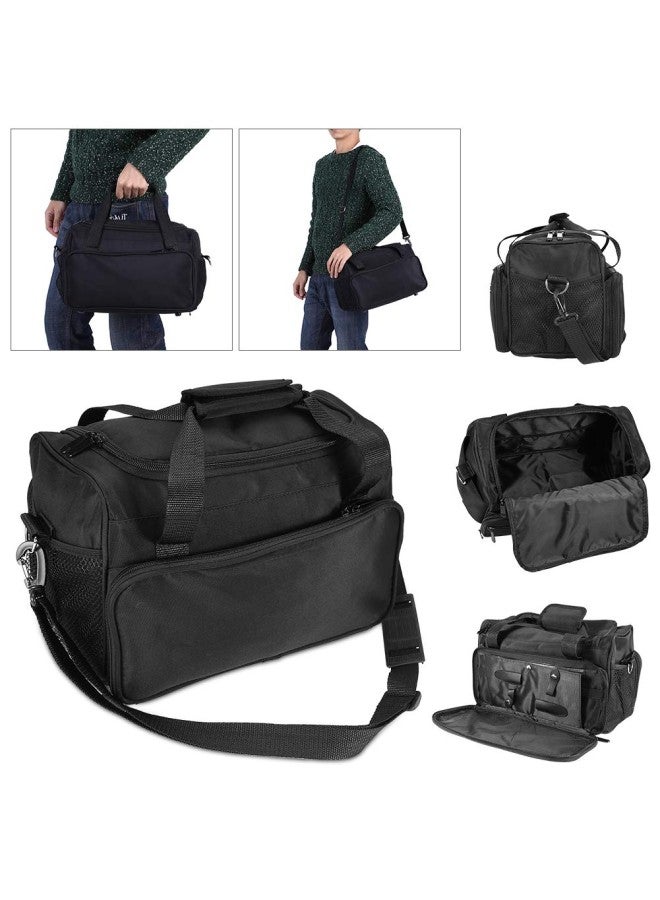 klarako Hairdressing Tools Bag, Professional Multi-functional Salon Barber Handbag Cosmetics Hairdressing Bag Portable Scissors Comb Holder Bag Hairstyling Case Toiletry Organizer  - Image 3