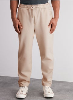 trendyol Limited Edition Stone Regular Cut Thick Double Leg Sweatpants TMNAW24EA00023  - Image 2