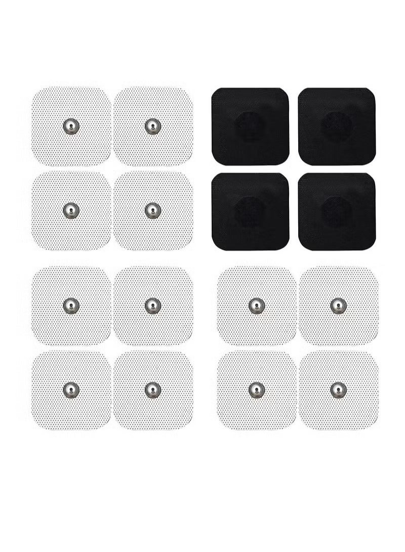 20-Piece TENS/EMS Unit Pads Replacement Adhesive Electrodes - Image 1