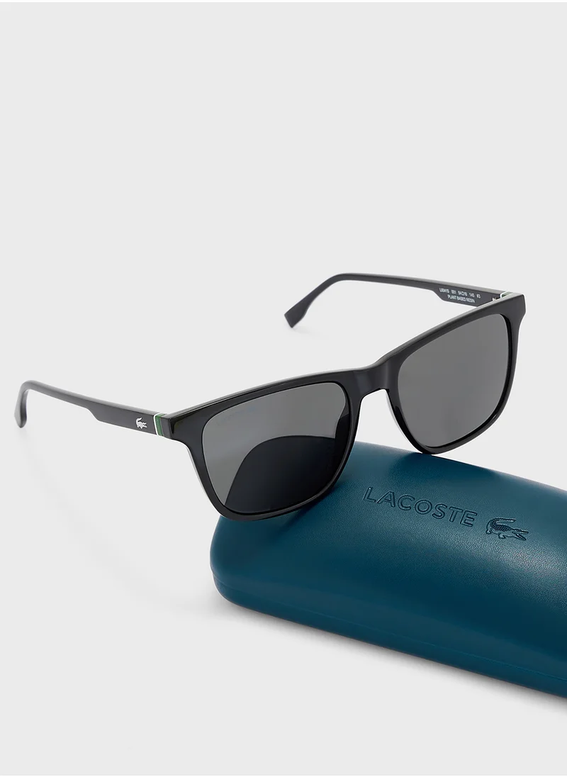 LACOSTE Modified Rectangle Sunglasses L6041S