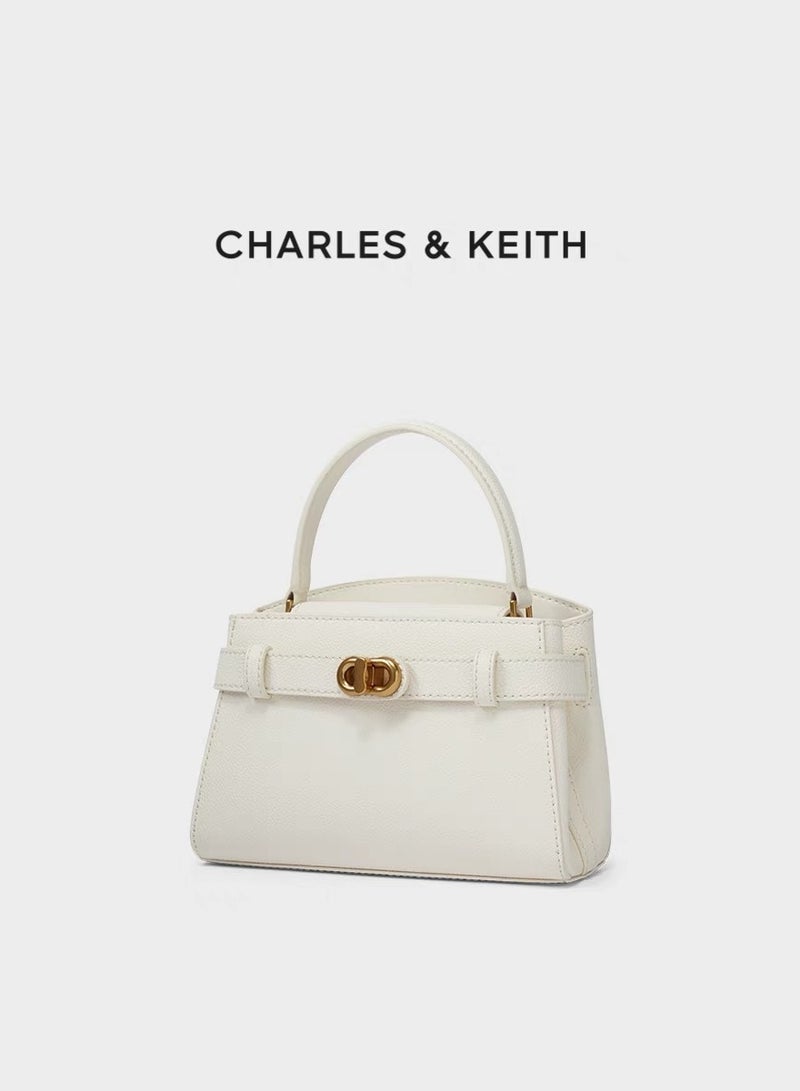 Charles & Keith Metal Buckle Strap Tote Shoulder Bag camera bag - Image 2