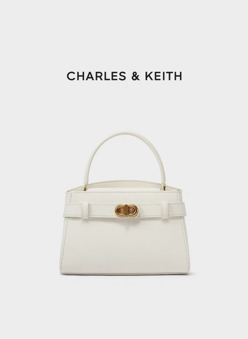 Charles & Keith Metal Buckle Strap Tote Shoulder Bag camera bag - Image 1