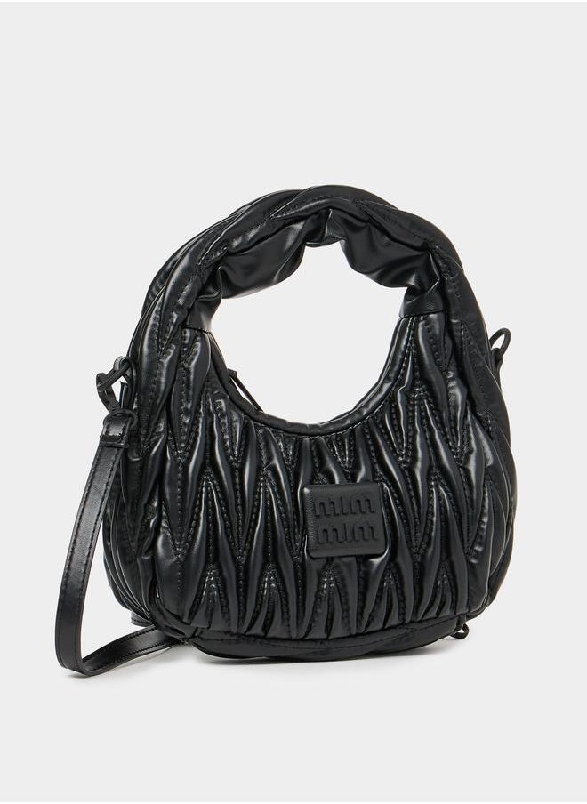 Take Two Quilted Handbag with Zip Closure  - Image 1