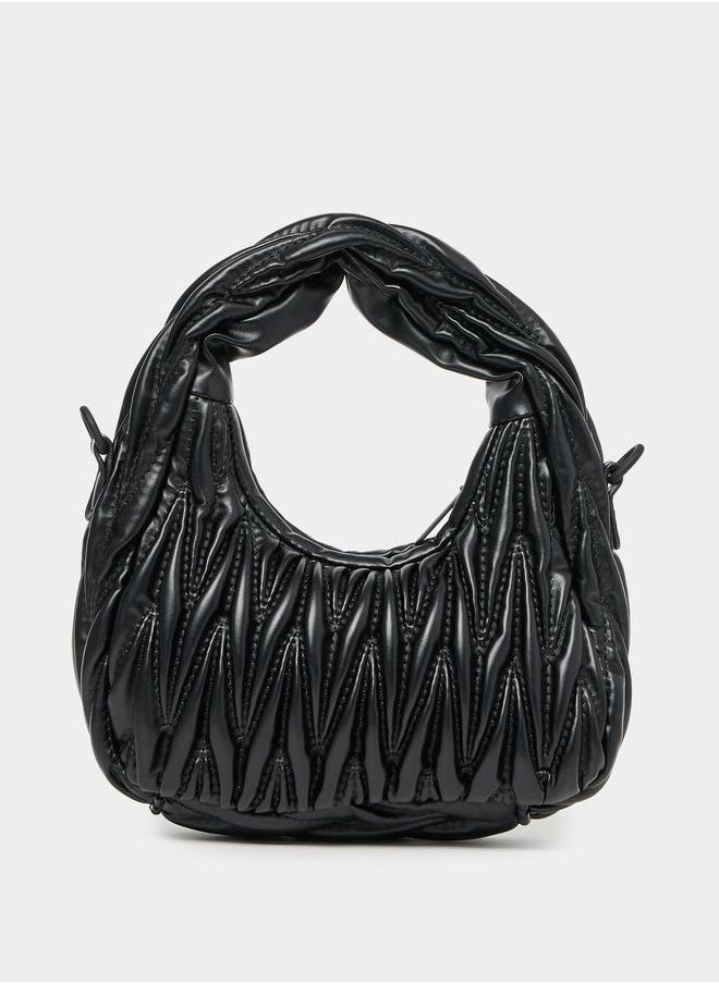 Take Two Quilted Handbag with Zip Closure  - Image 2