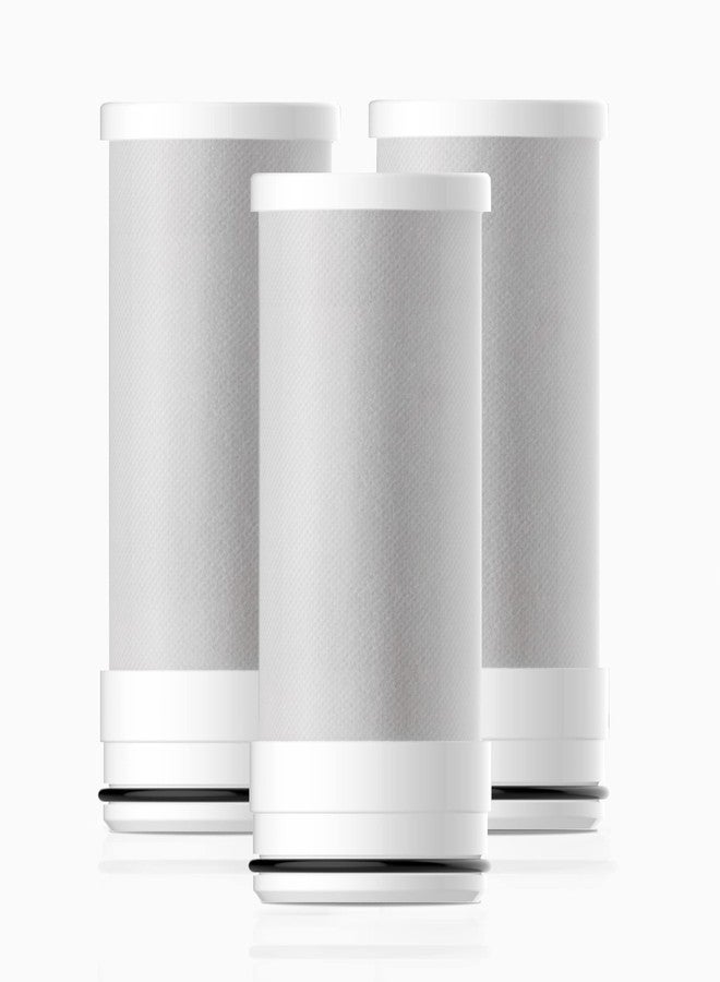 Mist- Water Filter for Sink Replacement Filter, RFMFS395 Replacement Filter for Faucet Mounted Filtration Systems, Replaces Mist MFS094, MFS095 & all Similar Designs, Tap Water Filter (3 Pack)… - Image 1