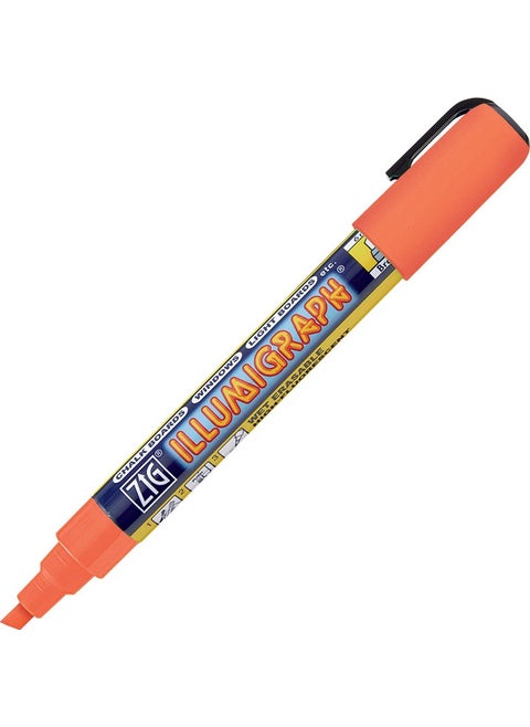 Illumigraph Marker Liquid Chalk Pen Orange