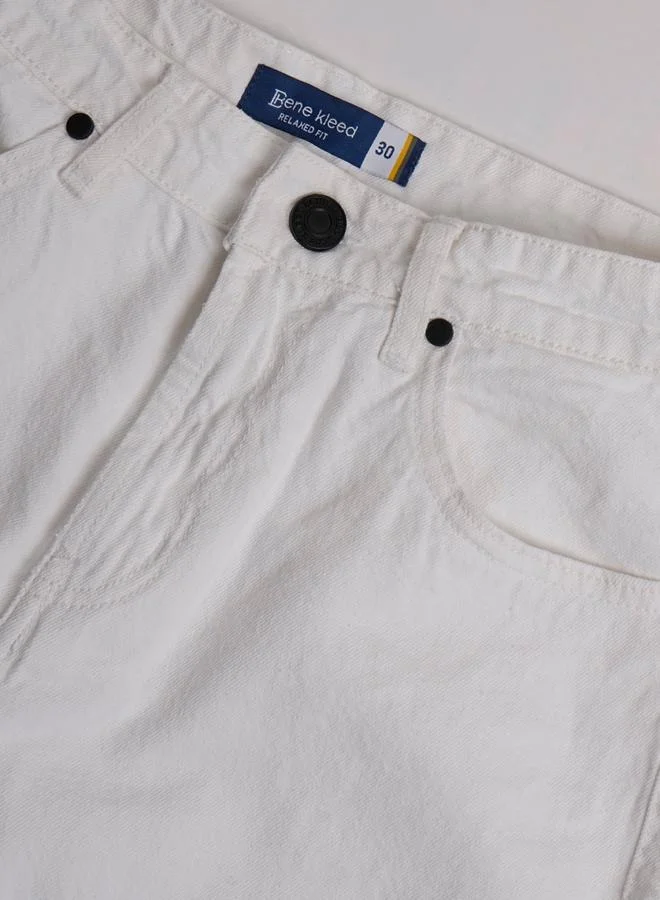 Styli Men Relaxed Fit Cotton Jeans By Bene Kleed