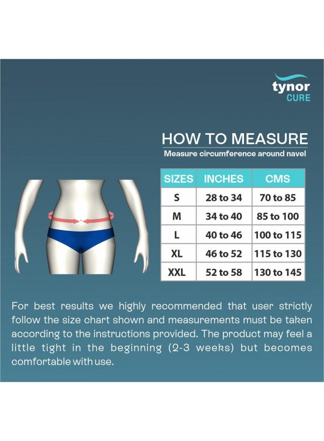 Tynor حزام دعم أسفل الظهر TYNOR قابل للتنفس ضغط حزام دعم أسفل الظهر القابل للتعديل للرجال والنساء، ديسك منزلق، عرق النسا، آلام الظهر ورفع الأثقال (XXL، رمادي) - Image 2