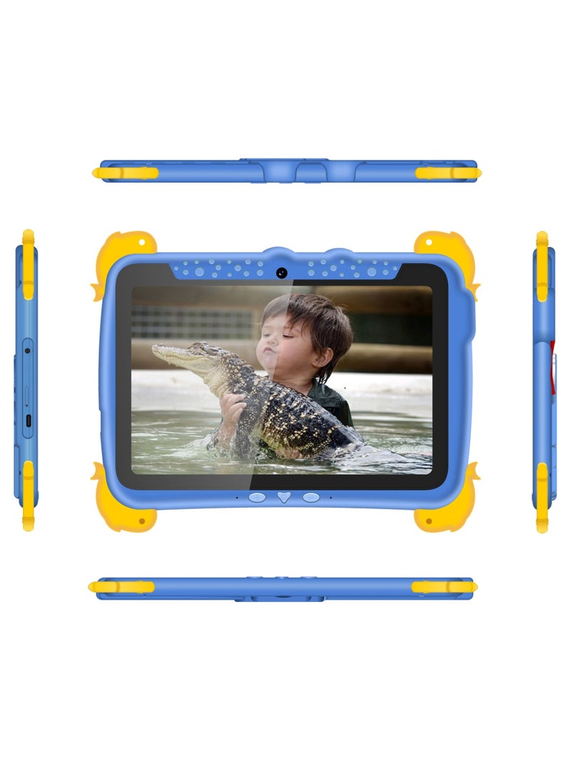 C idea CM10000 Plus Tablet for Kids Android Tablet for Toddler, Children Tablet with Stand WiFi 5G Dual Sim Network 8 RAM 1TB ROM 10" HD Screen for Boys and Girls Gift Blue - Image 2