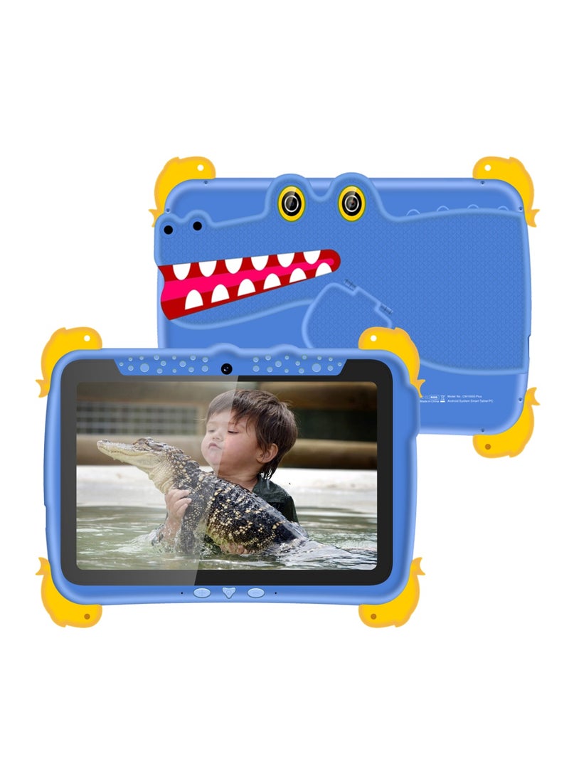 C idea CM10000 Plus Tablet for Kids Android Tablet for Toddler, Children Tablet with Stand WiFi 5G Dual Sim Network 8 RAM 1TB ROM 10" HD Screen for Boys and Girls Gift Blue - Image 1