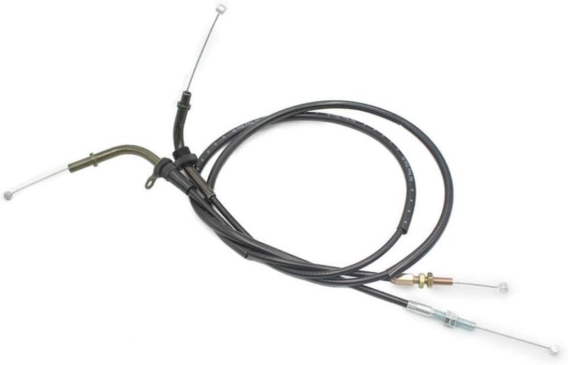 Motorcycle Throttle Oil Accelerator Control Wire Oil Return Line Compatible With YZF R6 YZF-R6 1999 2000 2001 2002 - Image 1