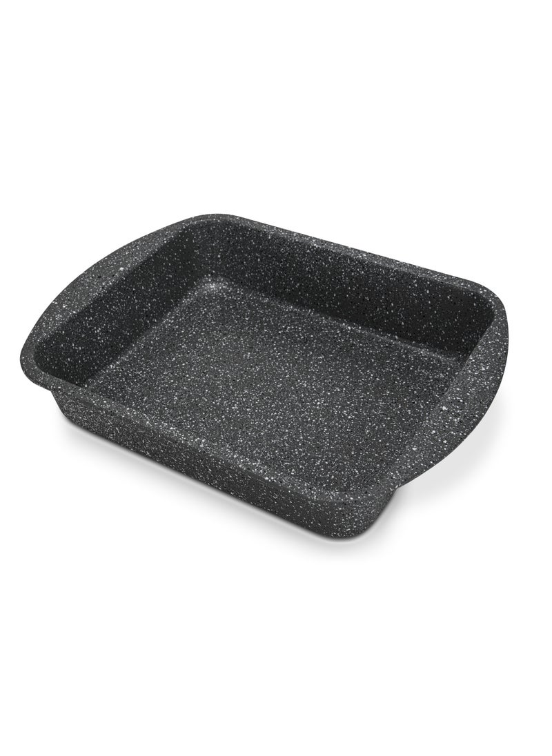 Fissman Roaster Pan 35cm, Carbon Steel Non Stick Coating 6.5cm Deep Roaster Pan  - Image 1