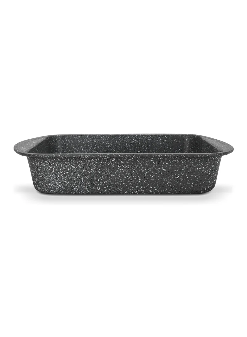 Fissman 35 Roaster Pan 35cm, Carbon Steel Non Stick Coating 6.5cm Deep Roaster Pan  | Best Price UAE