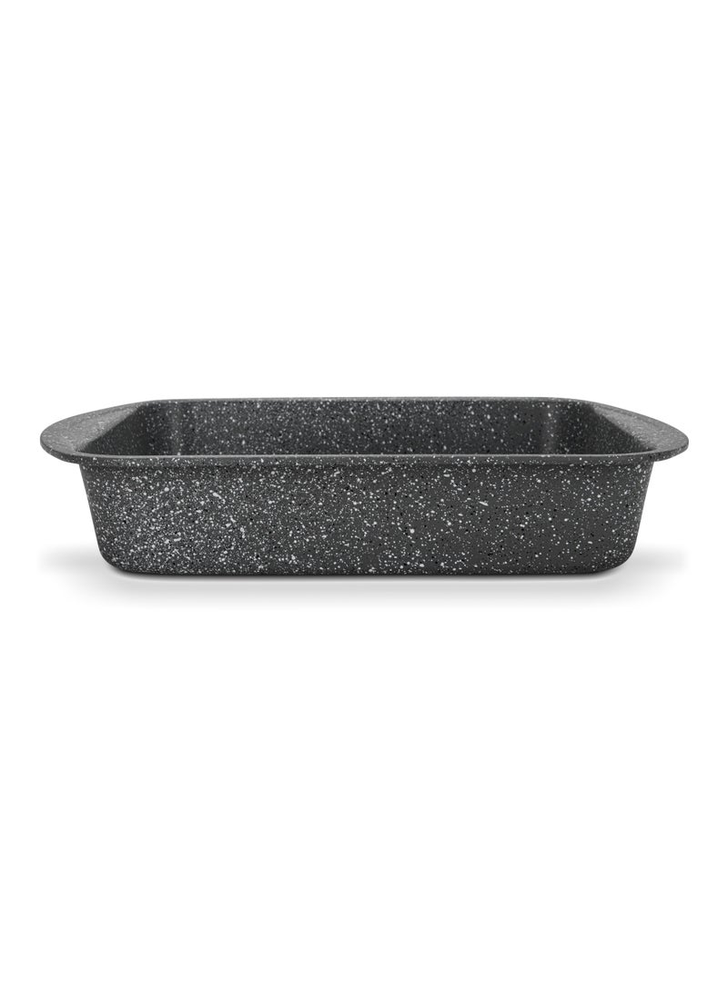 Fissman Roaster Pan 35cm, Carbon Steel Non Stick Coating 6.5cm Deep Roaster Pan  - Image 4