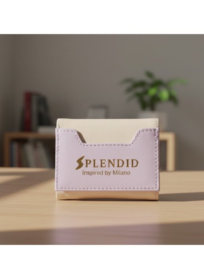 Splendid The Splendid Smart Wallet from the Fetna Color Collection features 10 card slots and a spacious cash compartment that holds up to 35 banknotes mauve - Image 5