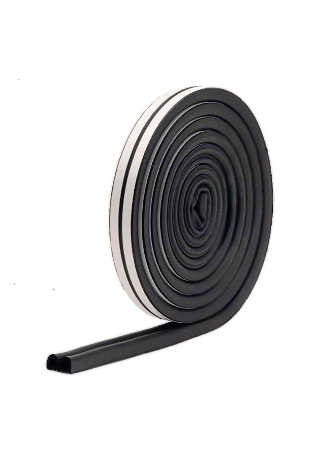M-D Building Products Durable High Quality D Profile Rubber Weatherstrip Black 17ft 19443226 - Image 2