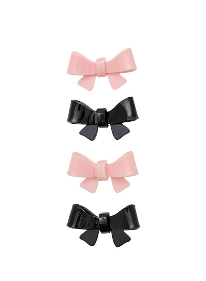 FOREVER 21 Bow Hair Clip Set - Image 1